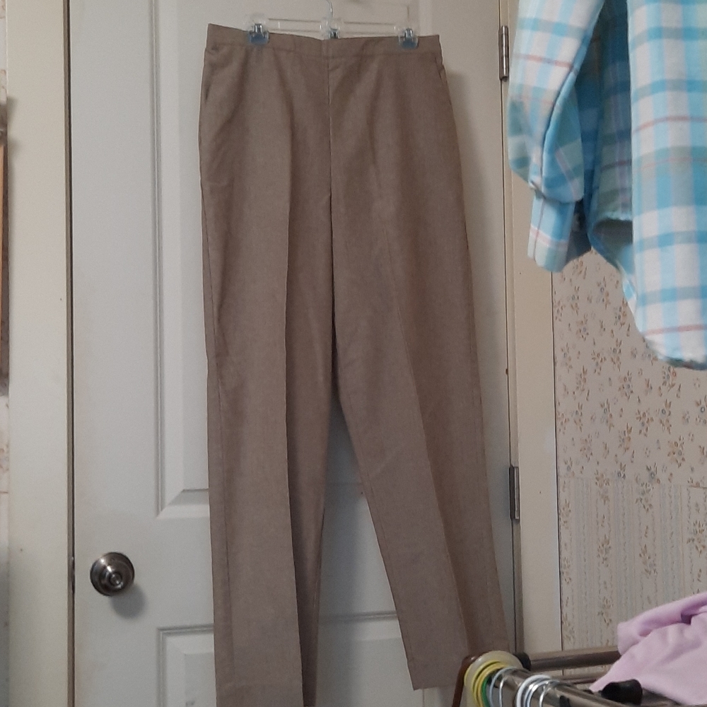 Flat from women's slacks